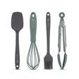 Royalford 4-Piece Silicone Kitchen Tool Set 