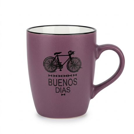 Royalford Ceramic Mug Purple  - 380ml