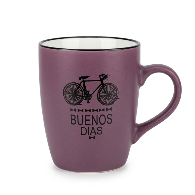Royalford Ceramic Mug Purple  - 380ml