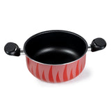 SENSTAN Flame Casserole 32cm, Aluminum Non-Stick 3 Layer Coating