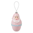 Santa Claus Plastic Christmas Hanging Decoration – 10cm