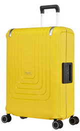 Eminent Vertica B0006 26-Inch Polypropylene Hard Case Lightweight Luggage with Double Spinner Wheels & TSA Lock – Yellow