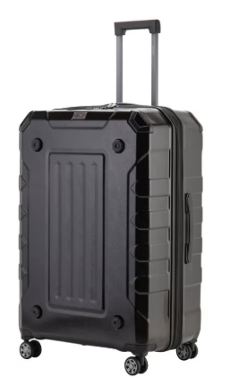 Vernage 29-Inch Lightweight Polypropylene Hard Case Luggage – Black