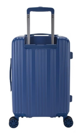 Pierre Cardin 19-Inch Carry-On Business Rolling Bag with Laptop Compartment