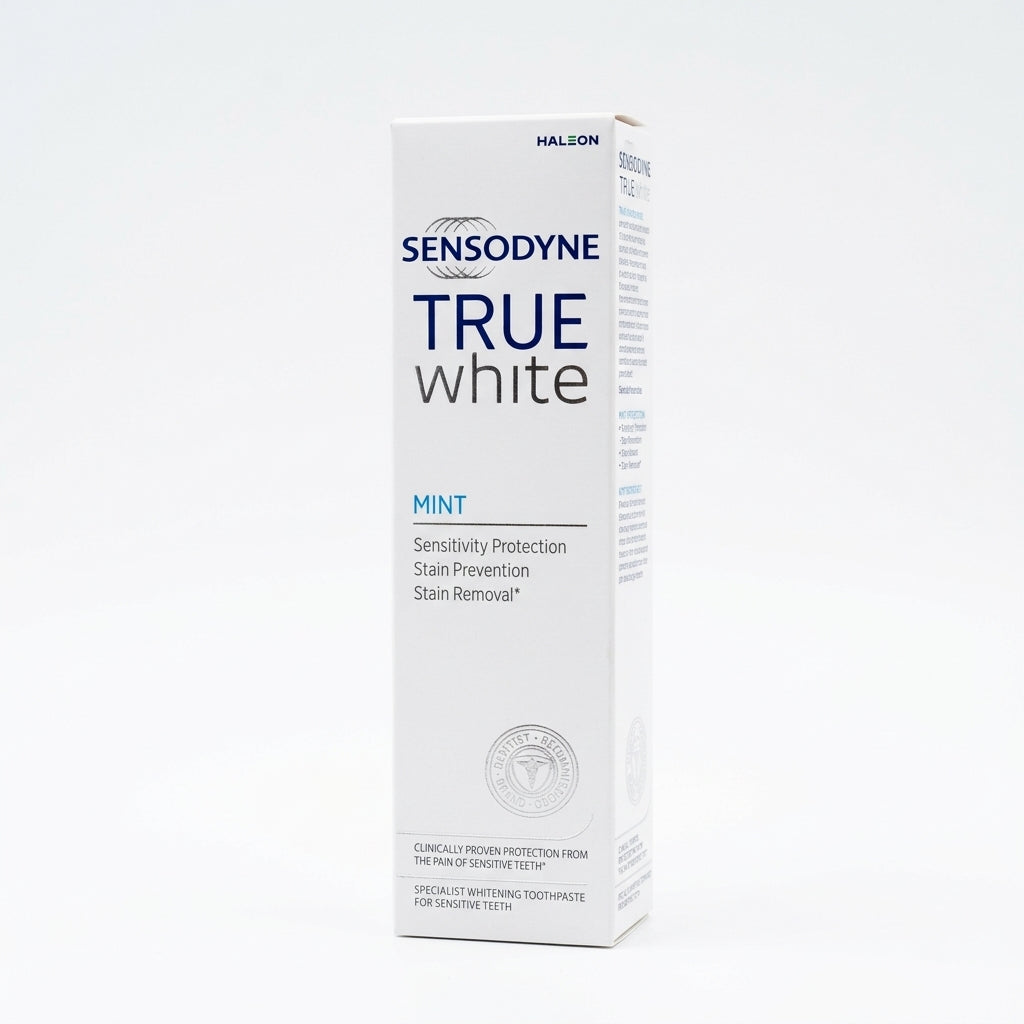 Sensodyne True White Mint Toothpaste, 75 ml