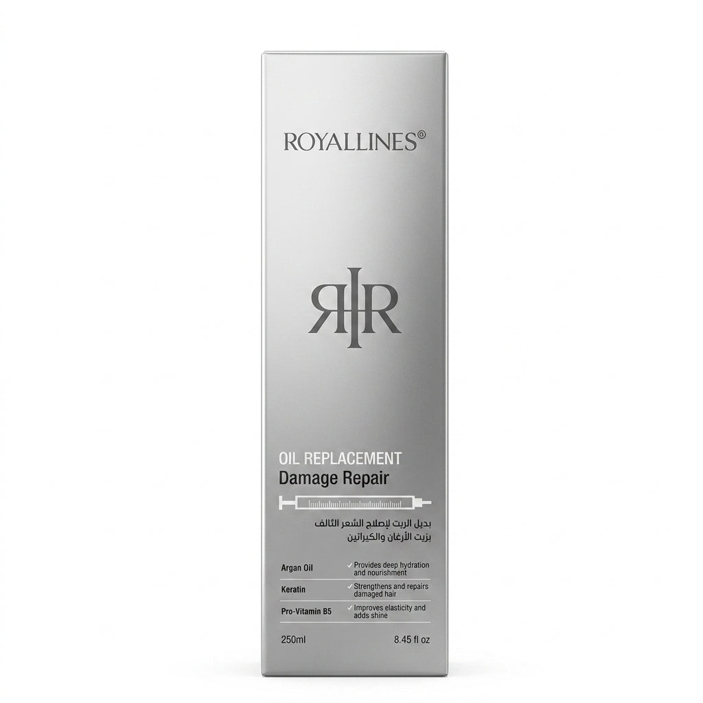Royallines Argan Oil & Keratin Damage Repair Oil Replacement – 250ml