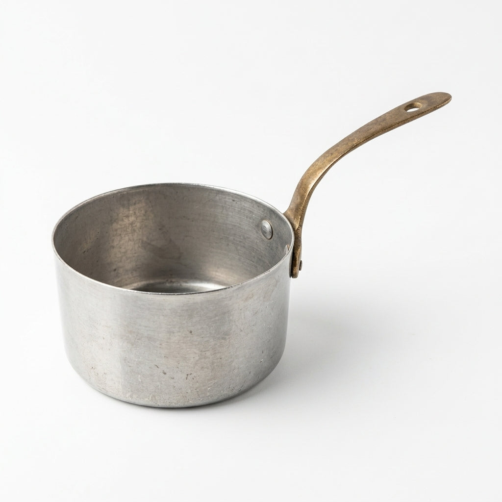 Kitchen Master Stainless Steel Saucepan with Long Handle – 9.5 × 5.25 cm