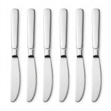 Stainless Steel Knife Set of 6 - 23cm Silver