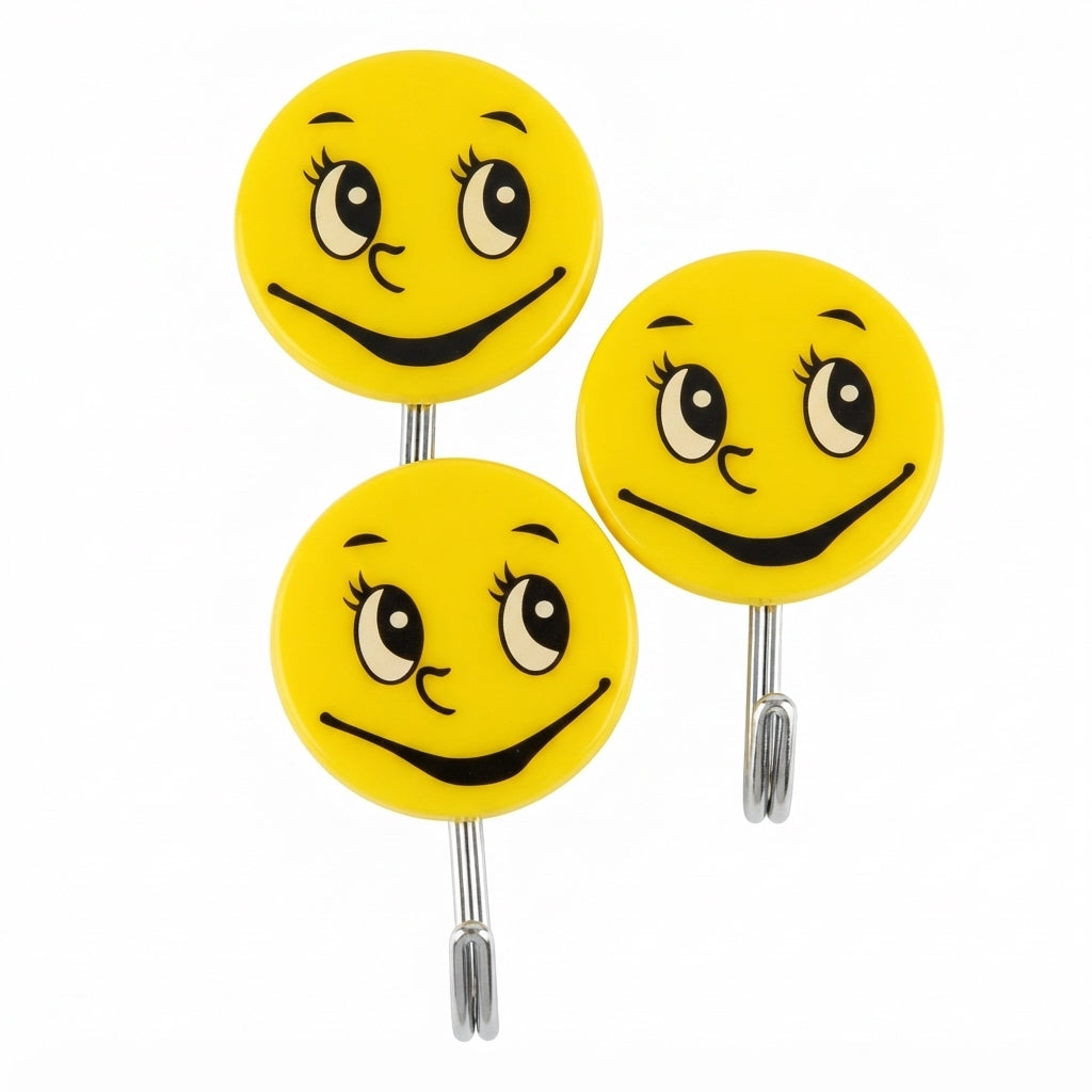 Kitchenmark Multi Hook (Smiley Face Design) 3 pcs