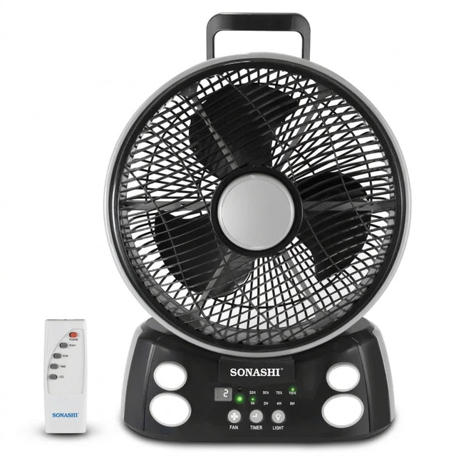 Sonashi 12 Inch Rechargeable Fan SRF-212
