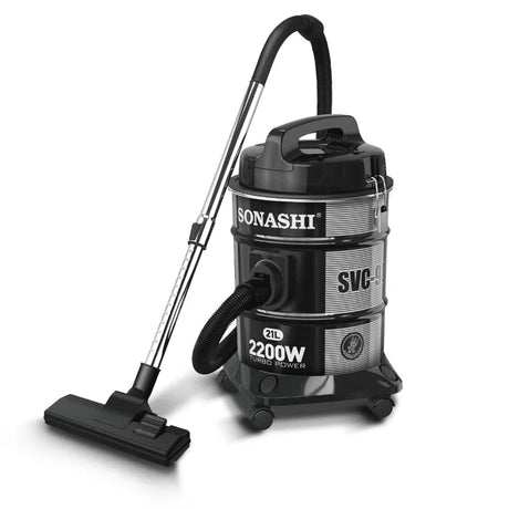 Sonashi 21L Drum Vacuum Cleaner SVC-9008D-Black