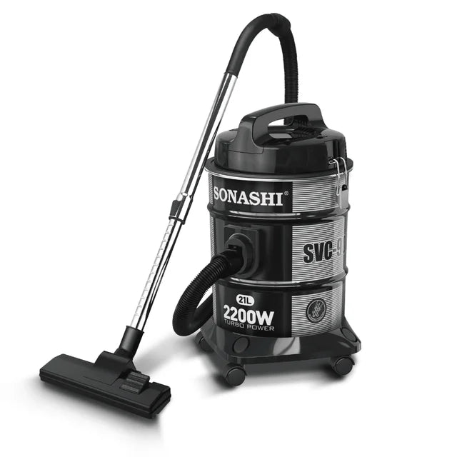 Sonashi 21L Drum Vacuum Cleaner SVC-9008D-Black