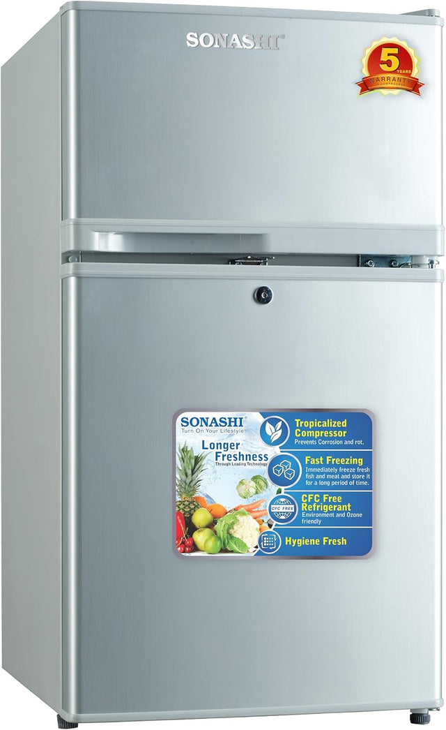 Sonashi Double Door Refrigerator 82L SFD-105