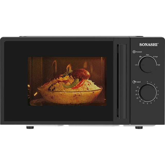 Sonashi Microwave Oven, 20 Ltr, SMO-920, Black