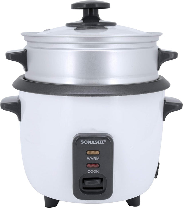 Sonashi Rice Cooker, 0.6 Ltr, SRC-306