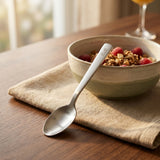 Stainless Steel Spoon Set of 6 - 13.5cm Matt Silver
