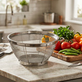 Stainless Steel Net Basket/Strainer with Dual Handles – 32 cm