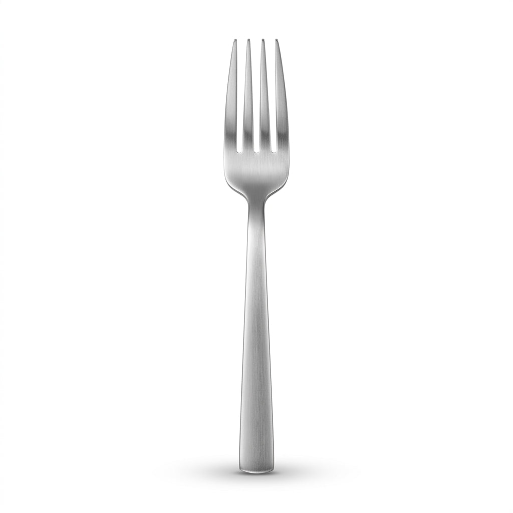 Stainless Steel Fork Set of 6 - 20cm Matt Silver