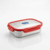 Veigo Stainless Steel Airtight Lunch Box – Red, 775ml