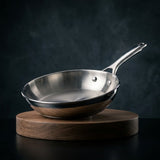 Meyer Stainless Steel Fry Pan 24 cm – Silver