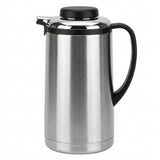 Royalford Stainless Steel Vacuum Flask, 1.6 Litres, Silver and Black
