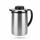 Royalford Stainless Steel Vacuum Flask, 1.3 Litres, Silver and Black