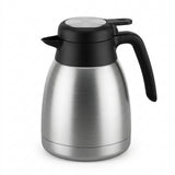 Homex Stainless Steel Vacuum Flask – 1 Litre, Silver and Black
