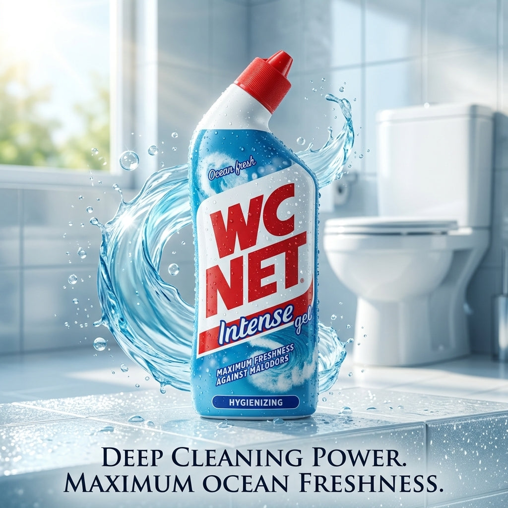 WC Net Intense Gel Toilet Cleaner Ocean Fresh – 750 ml