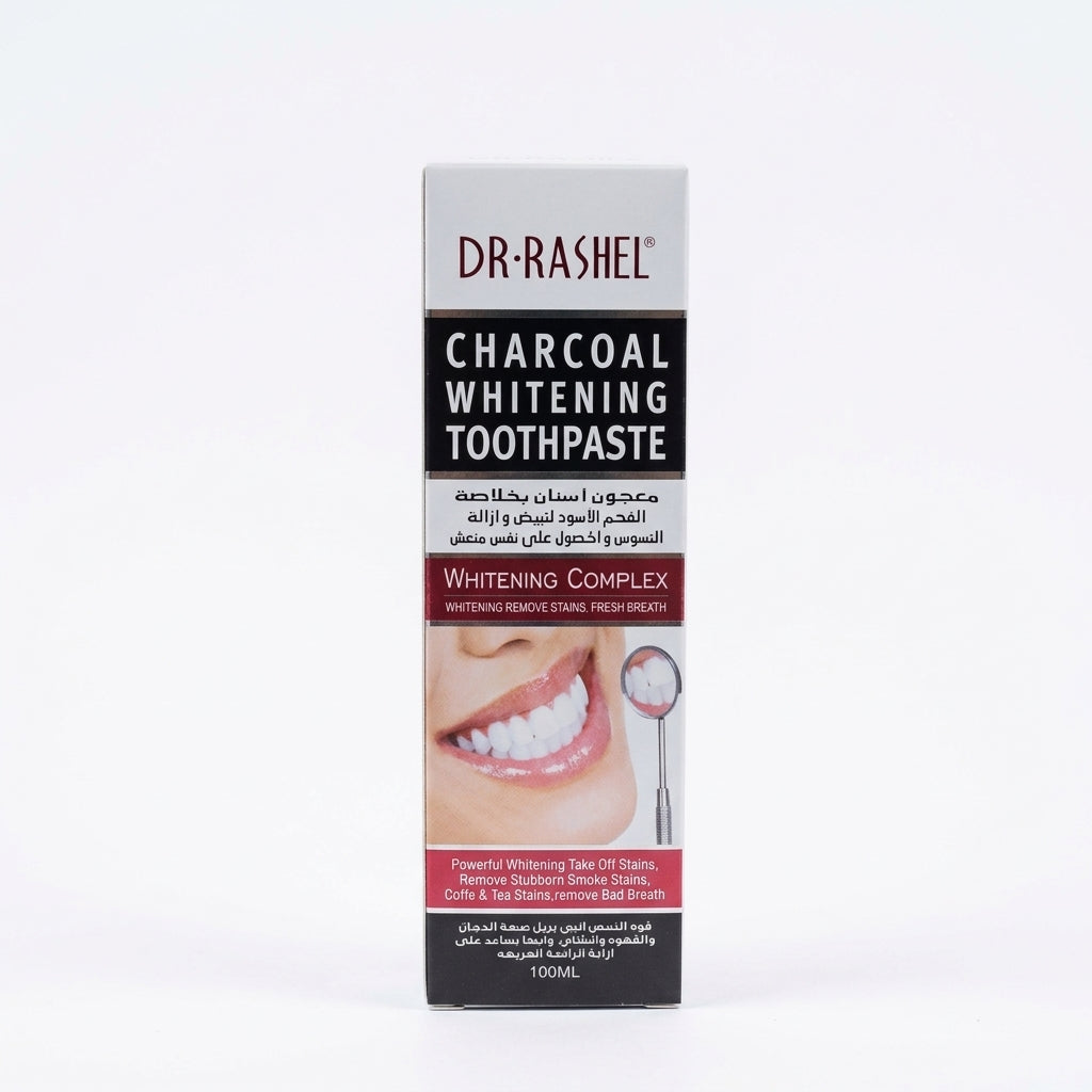 Dr. Rashel Charcoal Whitening Toothpaste, 100 ml