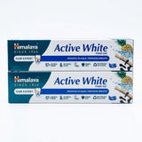 Himalaya Active White Gum Expert Fresh Gel Toothpaste, 100 ml × 2