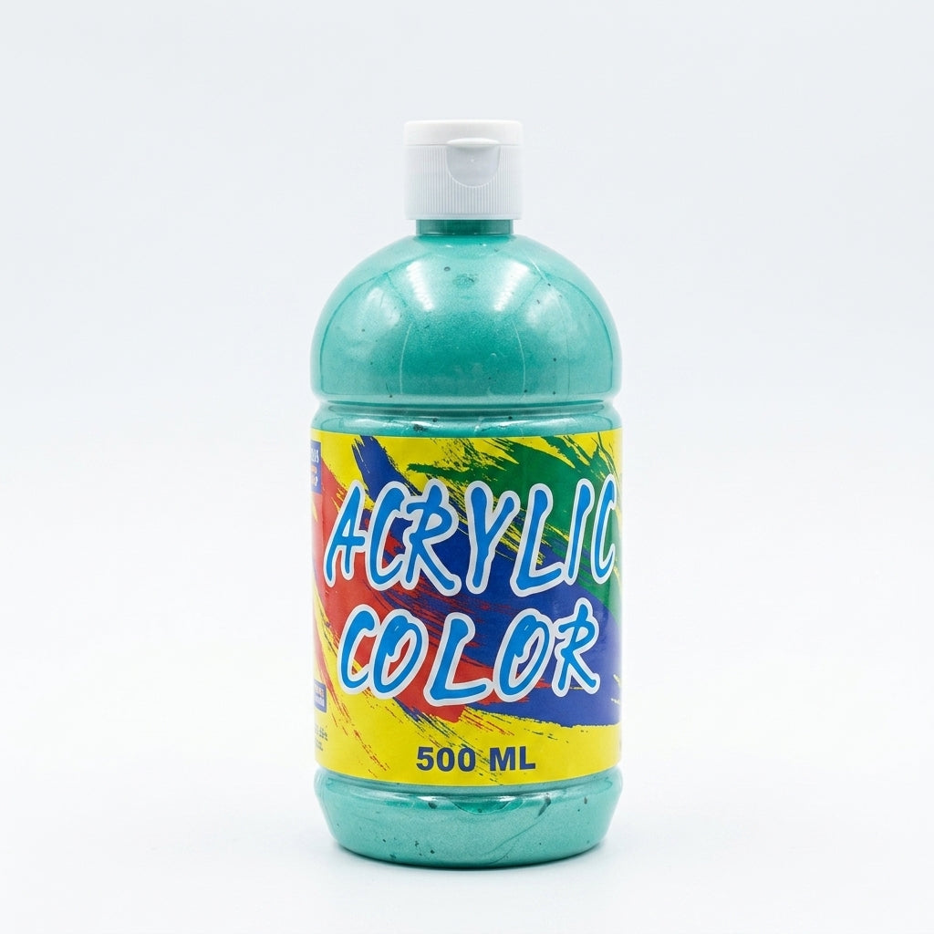 Basic Acrylic Color Paint 500ml – Metal Green