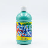 Basic Acrylic Color Paint 500ml – Metal Green