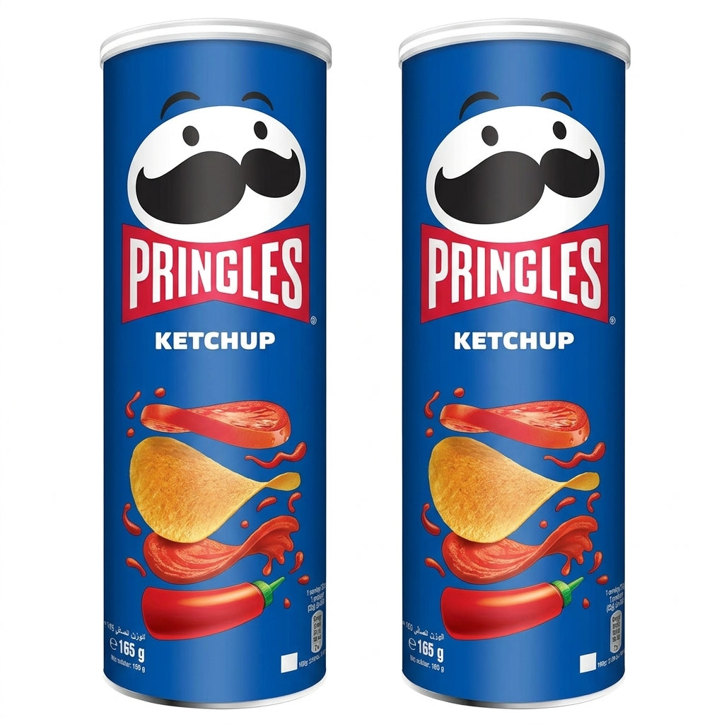 Pringles Ketchup Flavour - Potato Chips - 165gm