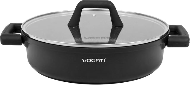 Vogati Shallow Casserole With Lid 28cm, 5.9 Ltr