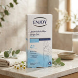 Enjoy Natural Liposoluble Wax Strips Set – 41-Piece