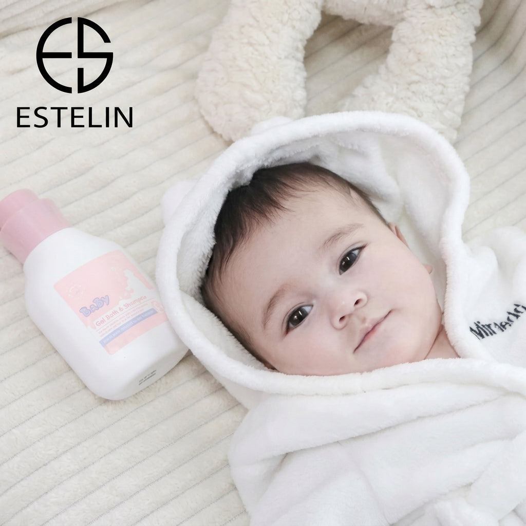 Estelin Baby Care 2-in-1 Wash & Shampoo – Tear-Free Formula 300ml