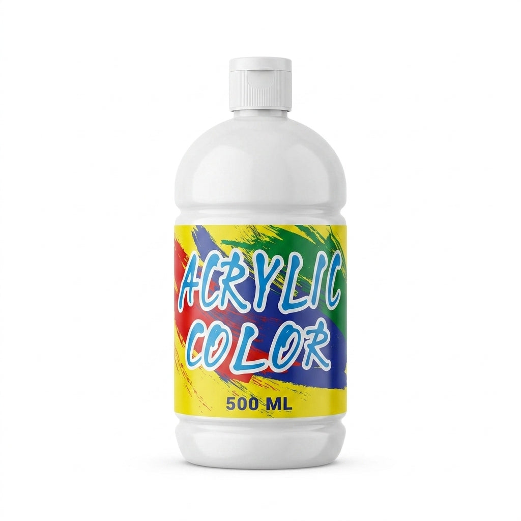 Basic Acrylic Color Paint 500ml – White