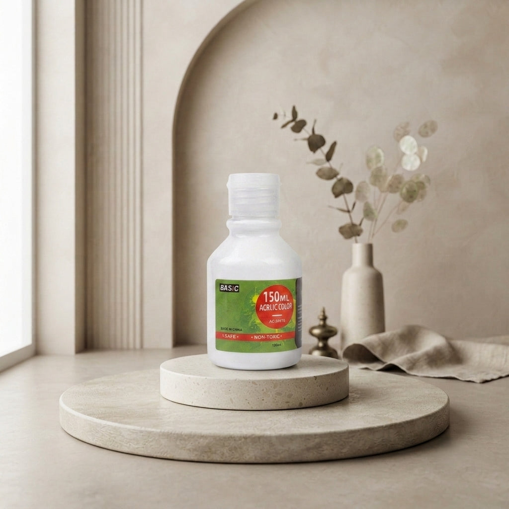Basic Acrylic Color 150ml – White