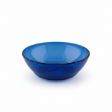 Borosil Tinted Glass Bowl Blue - 7 Inch
