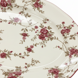 Legend Floral Ceramic Oval Platter Cream - 14 Inch
