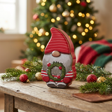 Christmas Gnome Metal Candy Box - 15×8cm