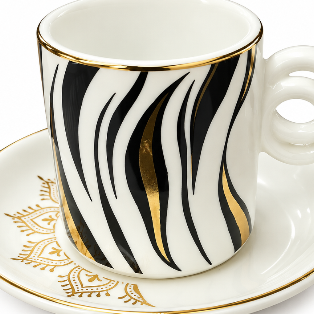 Luxehome Cup & Saucer Set - 160ml