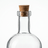 Yuniverse Glass Bottle with Cork Lid – 500ml
