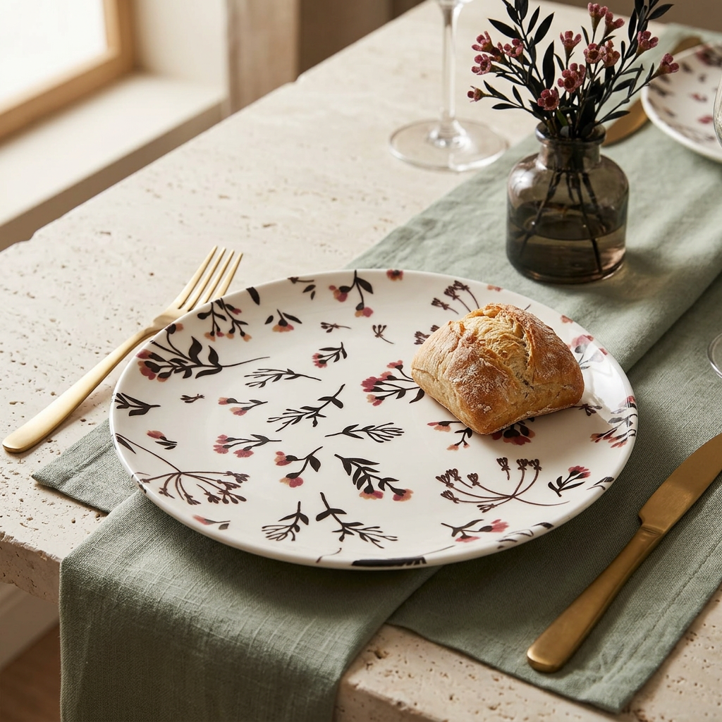 Tulu Ceramic Dinner Plate - 24cm