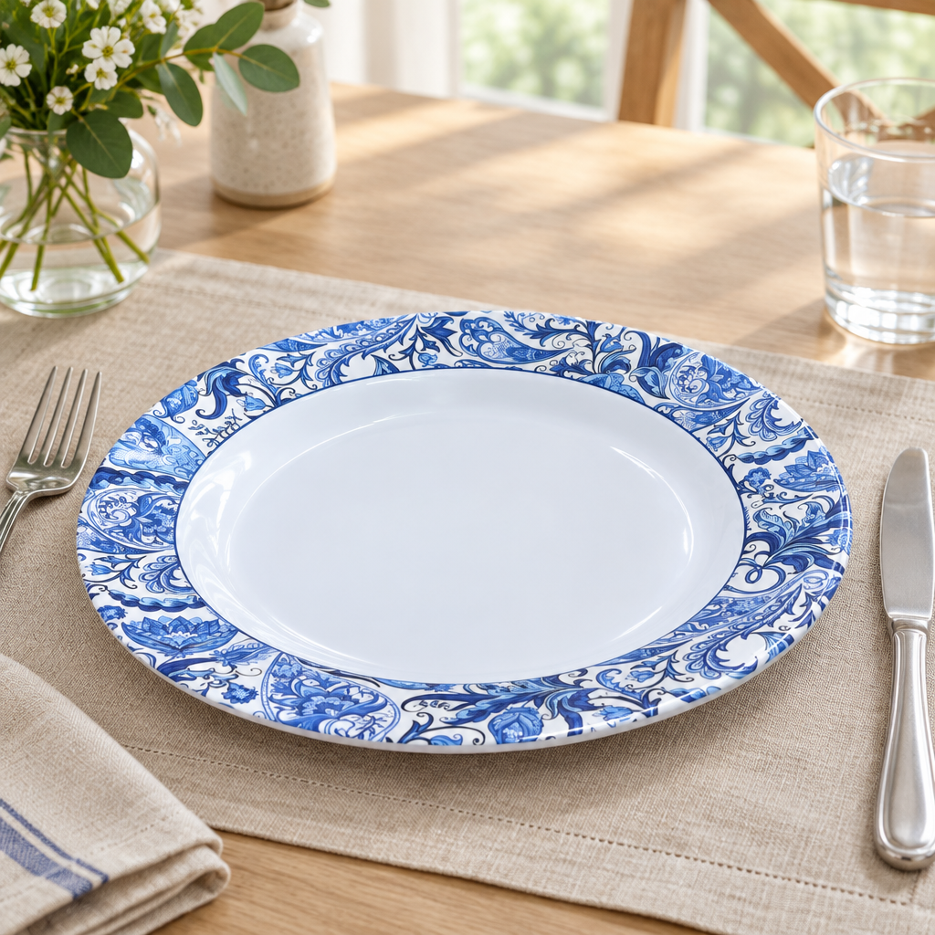 Dine Melamine Dinner Plate - 10.5 Inch