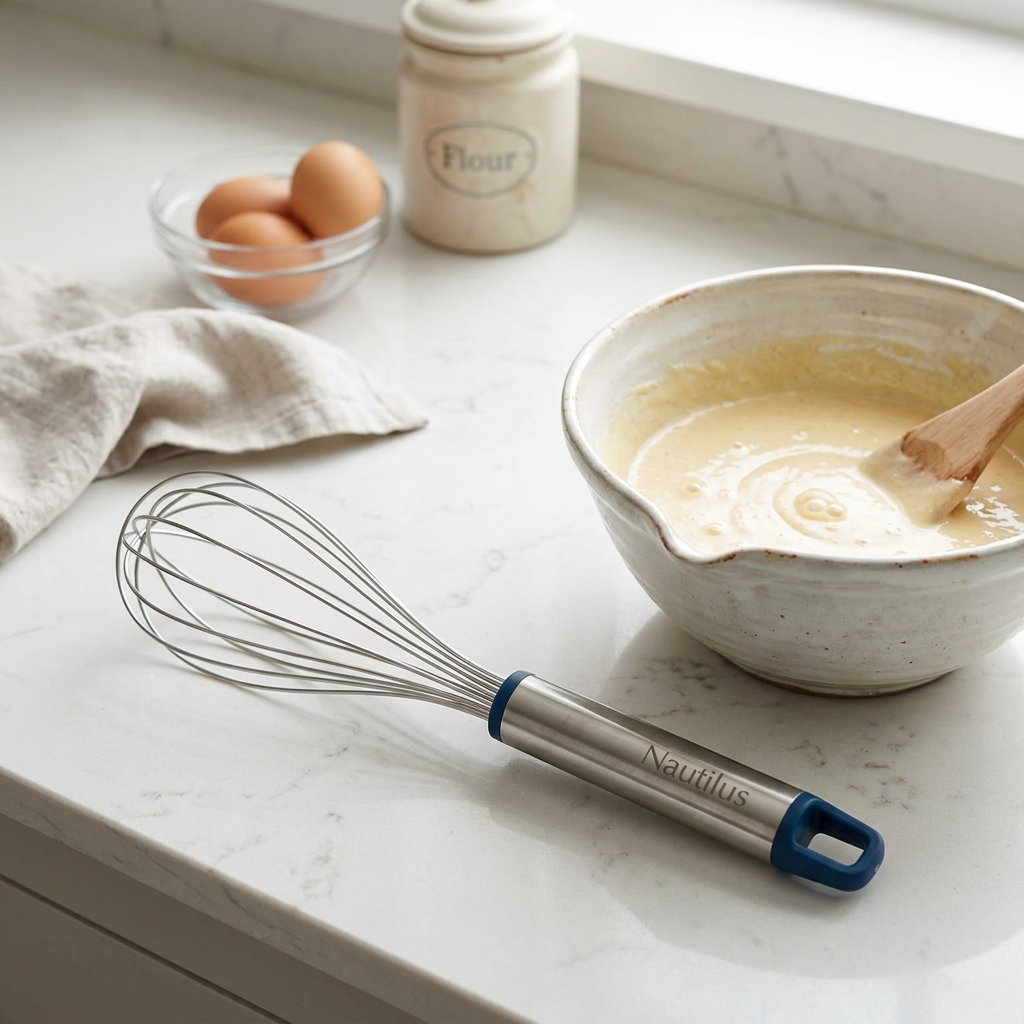 Nautilus Stainless Steel Balloon Whisk - 30cm