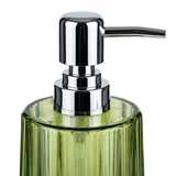 Acrylic Liquid Soap Dispenser Olive Green - 500ml