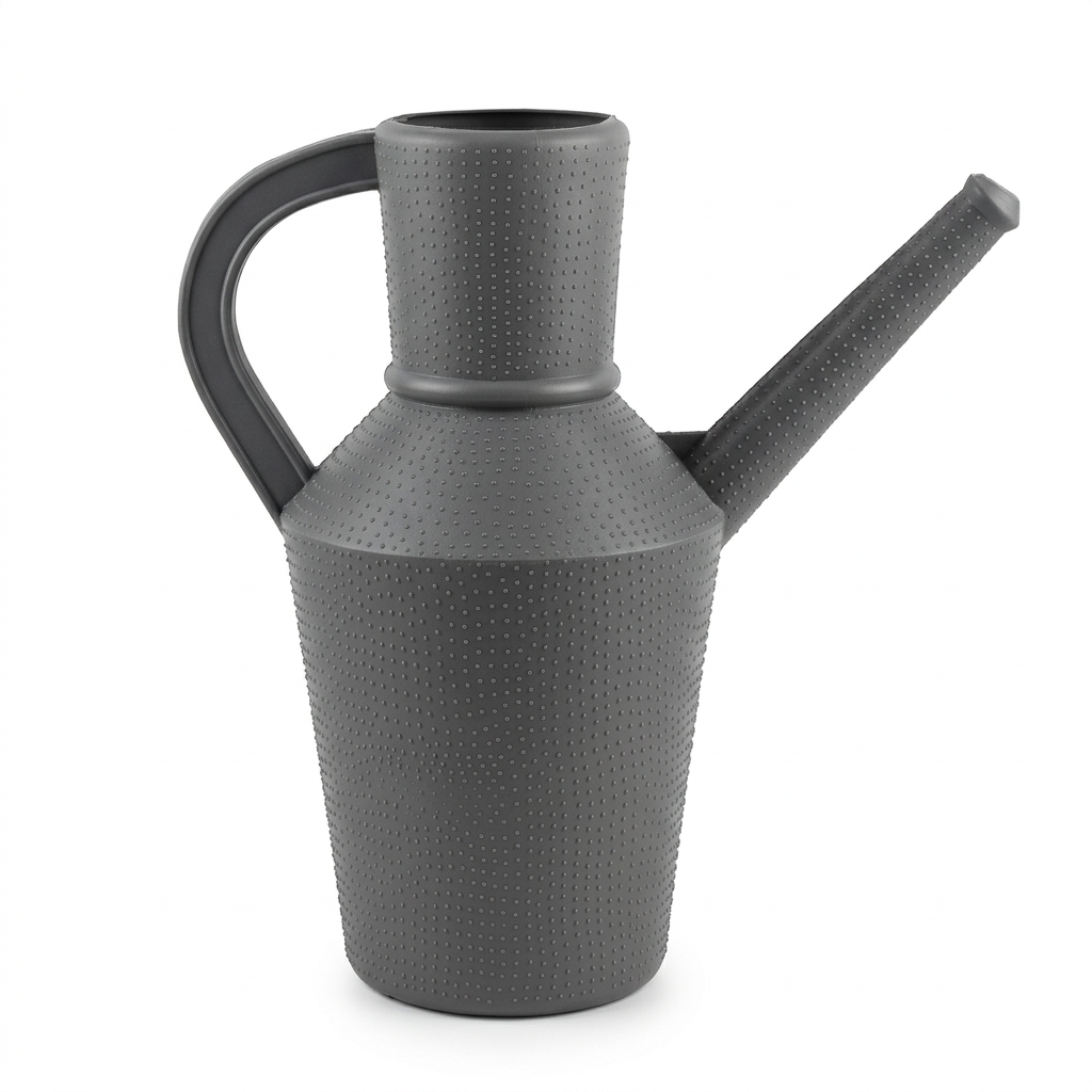 Plastic Garden Watering Jug Grey - 2 Litres