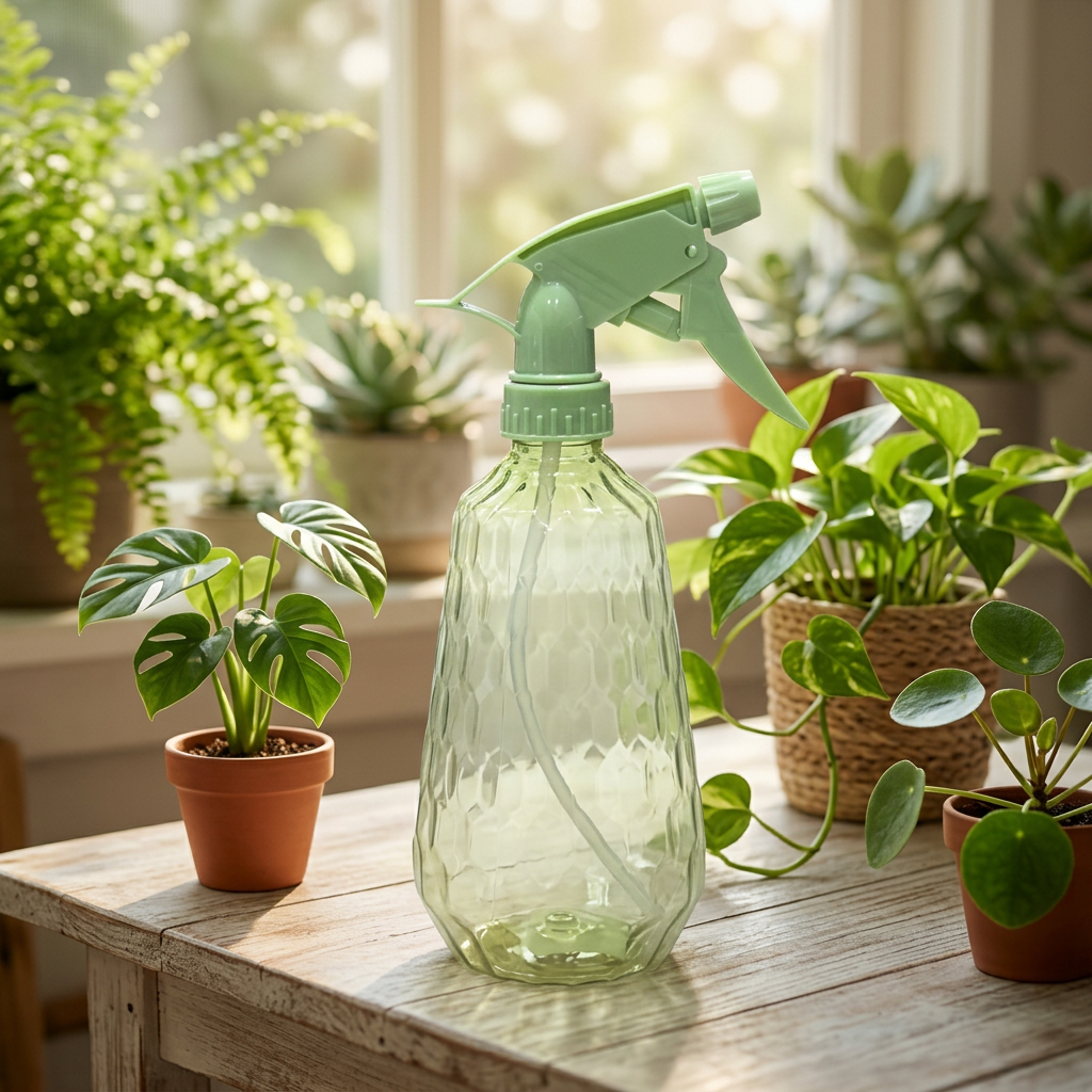 Plastic Trigger Spray Bottle Light Green - 500ml