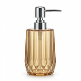 Acrylic Liquid Soap Dispenser Amber - 500ml